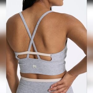 Vuori Long Line Elevation Bra cross back sports‎ bra NWOT